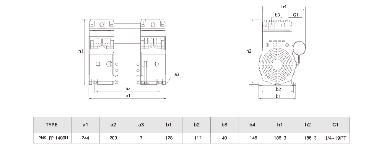 PNK PP 1400H活塞真空（kōng）泵.png